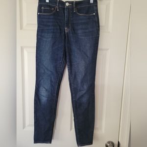 Athleta Womens Sculptek Skinny Jeans Dark Wash Midnight Size 4